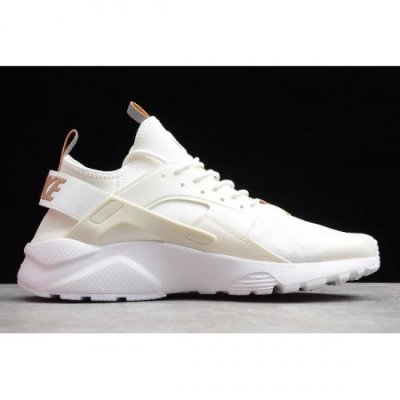 Nike Air Huarache Ultra Ep Suede Id Rice Beyaz / Açık Kahverengi Spor Ayakkabı Türkiye - 5PBJE32W